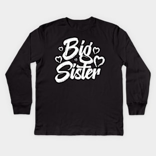 Big Sister Kids Long Sleeve T-Shirt